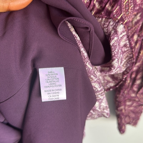 Intermix Lana Printed Smocked Mini Dress 4 - Picture 9 of 15